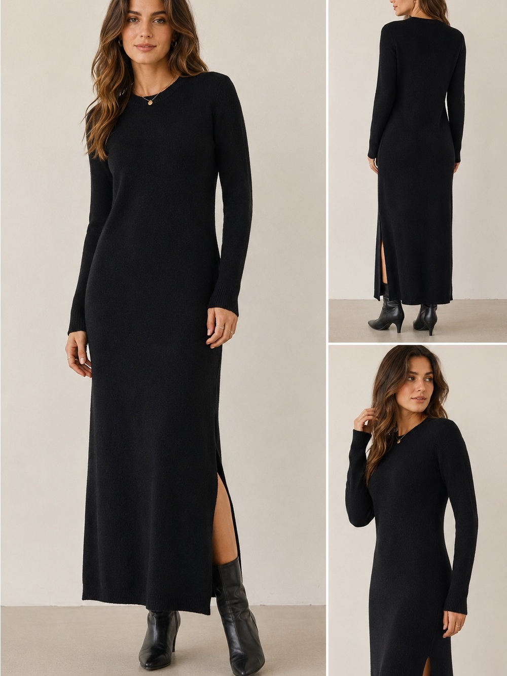 Polo Ralph Lauren Cashmere maxi sweater dress
